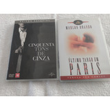 2 Dvd Cinquenta Tons De Cinza Duplo Ultimo Tango Em Paris