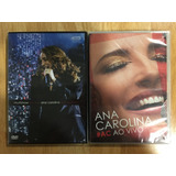 2 Dvds Ana Carolina Multishow Ao Vivo    ac Ao Vivo