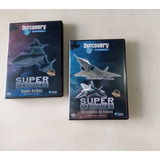 2 Dvds Discovery Channel Super Aviões Aeronaves Do Futuro