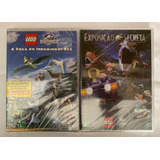 2 Dvds Lego Jurassic World Exposição Secreta Fuga Indominous