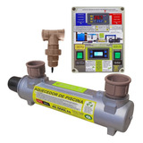 2 Em 1 Aquecedor E Ionizador De Piscina Até 40 000lts Bivolt