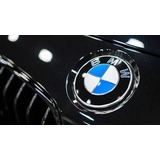 2 Emblema Original Bmw Capo 82mm E 74mm Mala Azul E Branco