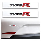 2 Emblema Paralama Honda Type R