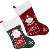 2 Enfeites Decorativos Natalinos Natal Bota Natalina Meia Verde Papai Noel Vermelho Boneco De Neve Grande Decoração Decorativo Natalino Luxo Para Lareira Porta Árvore De Natal Presentes