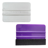 2 Espátulas Anti Risco Envelopamento Rigida Silicone Adesivo