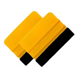 2 Espatulas De Silicone Envelopamento De Adesivos Com Feltro