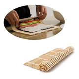 2 Esteiras Sudare Bambu Enrolar Sushi