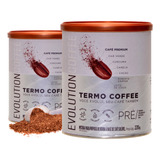 2 Evolution Termo Coffee Original Café Termogênico