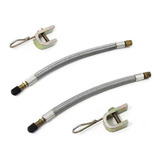 2 Extensão Flexivel Caminhão Com Bico 210mm De Aço 