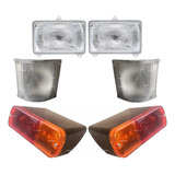 2 Farol 2 Lanterna Pisca 2 Traseira New Holland Tl 70 80