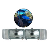 2 Farol E 2 Lanterna Seta Pisca Trator New Holland