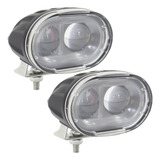 2 Farol Led Empilhadeira Blue Spot 20w Pulverizador Luz Azul