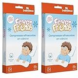 2 FEVER FRIENDS - COMPRESSA REFRESCANTE EM ADESIVO - BABYDEAS
