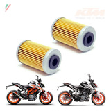 2 Filtro Oleo Ktm Duke 200 Duke 390 2012 Até 2023 Promoção