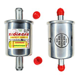 2 Filtros Gnv 12mm Troiagas Metal Geracao 5 E 6 Oleo Kit Gas