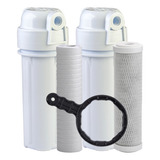2 Filtros Para Caixa D agua 1 Polipropileno 1 Carvão Ativado