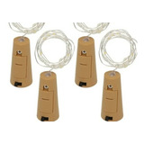 2 Fios Luz Rolha P Garrafa Leds Decorar Mesa Jantar Natal