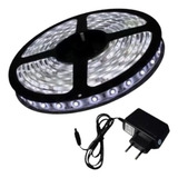 2 Fita Led Branca Frio 5 Metros Embutir 2 Fonte 3 Amperes