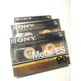 2 Fitas K7 Audio Sony Metal