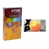 2 Fitas Tdk Vhs T 120 Superior Quality 6 Horas Ep