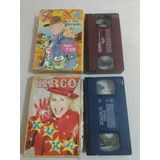 2 Fitas Vhs Xuxa Só Para Baixinhos E Circo Ler Descrição