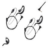 2 Fone Ouvido Microfone P Walkie Talkie Uhf Motorola Ht nf