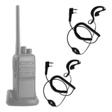 2 Fone Ouvido Microfone Rádio Comunicador Intelbras Rc 3002