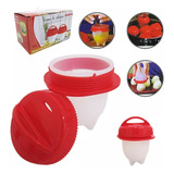 2 Forma De Silicone Cozinhar Ovos Fácil E Rápido Forma Egg