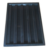 2 Forma Gesso 3d Ripado 50x40 Em Abs Virgem Gesso cimento 3d