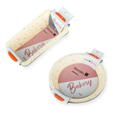 2 Formas Assadeira De Silicone P Bolo Torta Hercules Bakery