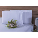 2 Fronhas 400fios Ponto Palito Micro Percal 50x 90