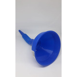 2 Funil Plástico Bico Flexível Filtro Troca Óleo Combustível