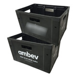 2 Garrafa Ambev Engradado Cerveja 600ml P 24 Garrafas