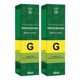 2 Gel Lubrificante Retardante Masculino Pirocadura Pra Macho Sabor Neutro