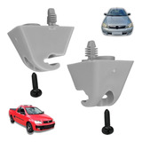 2 Grampo Suporte Quebra Sol Corsa Hatch Sedan 2010 2011 2012