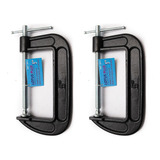2 Grampos Tipo C Forjado Marceneiro Heavy Duty 5 Polegadas