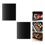 2 Grill Chapa Manta Antiaderente Para Churrasco Grelha Forno