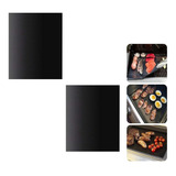 2 Grill Chapa Manta Antiaderente Para Grelha Churrasco Forno