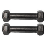 2 Halter Sextavado Pintado 1kg P treinos Em Academia Megagym