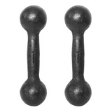 2 Halteres Bola Pintado 1kg Ginastica E Pilates Funcional