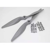 2 Hélices 5x5 Ccw Para Zagi Avião Eletrico Rotação Normal
