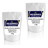 2 Kg Ácido Cítrico Anidro 100 Purissimo Alimentício
