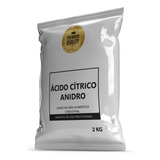 2 Kg De Acido Cítrico Anidro 100 Puro Premium