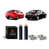2 Kit Amortecedor Traseiro Cruze Sedan 2011 2012 2013 2014
