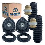 2 Kit Batente Coifa Coxim Rolamento Dianteiro Fluence Sampe