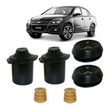 2 Kit Batente Coxim Dianteiro Vectra 06 2007 2008 2009 2010
