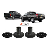 2 Kit Batente Suspensão Traseira Montana 2009 2010 2011 2012