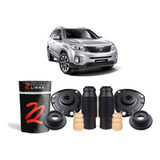 2 Kit Coxim Batente Dianteiro Kia Sorento 3 5 2011 2012 2013
