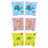 2 Kit Flutuador Boia De Braço Infantil Piscina Praia Natação