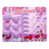 2 Kit Hora Do Café Brinquedo Cozinha Criança Mini Xícaras